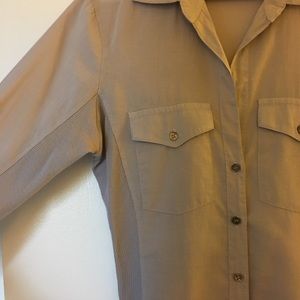Gray James Perse size 1 button down